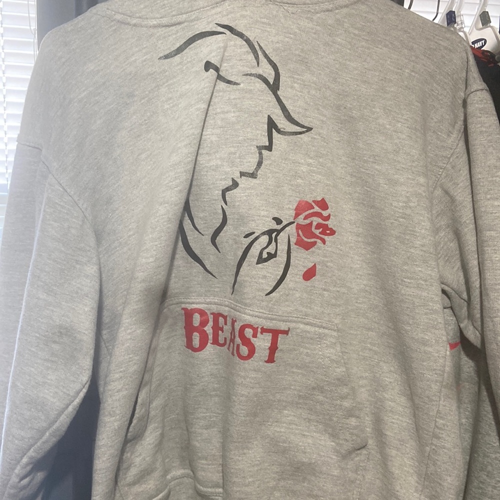 Beauty and the beast hoodie